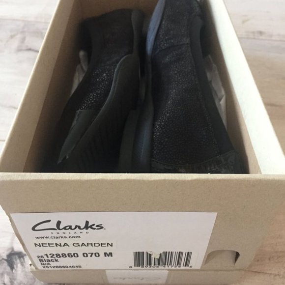 Clarks Juliet Monte Leather Slip-On Shoes Size 7 - Picture 5 of 5